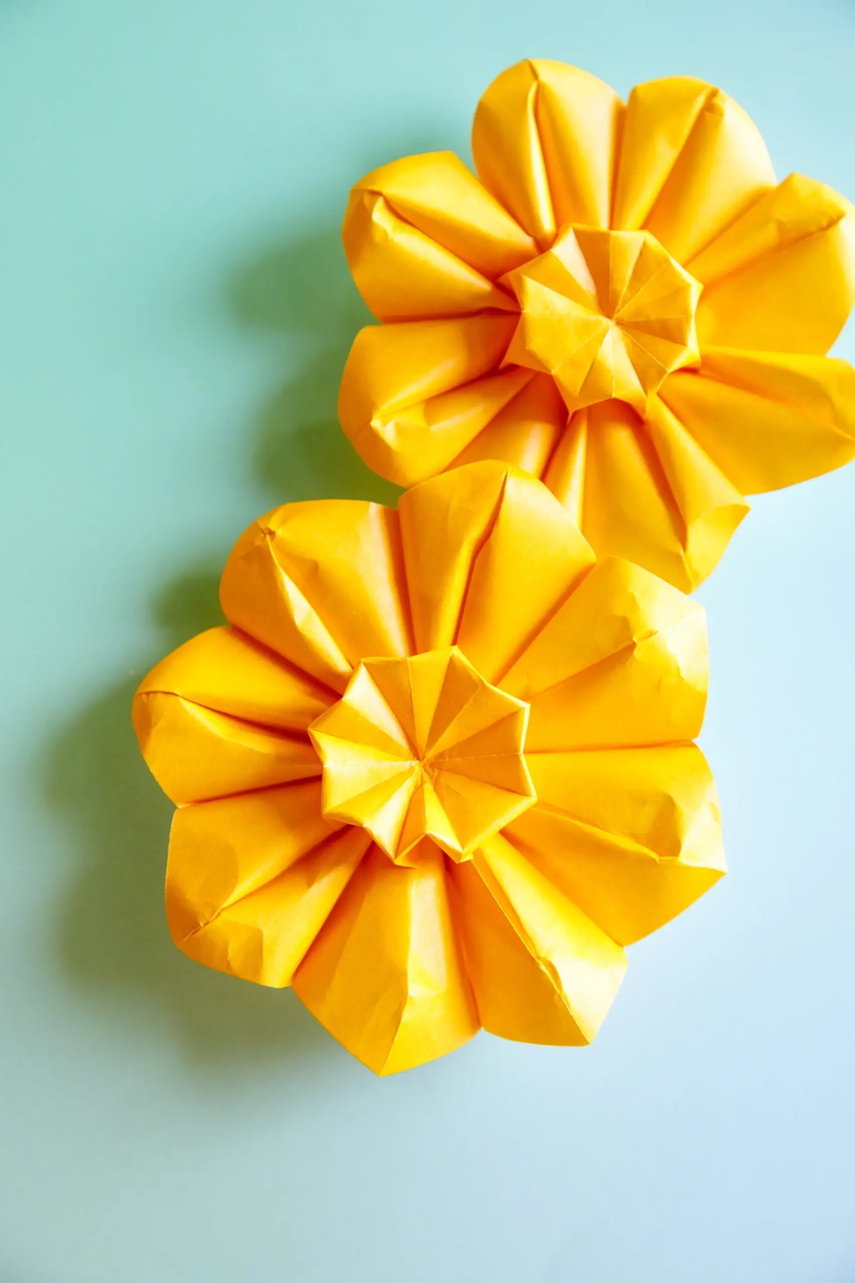 origami sunflower | origamiok