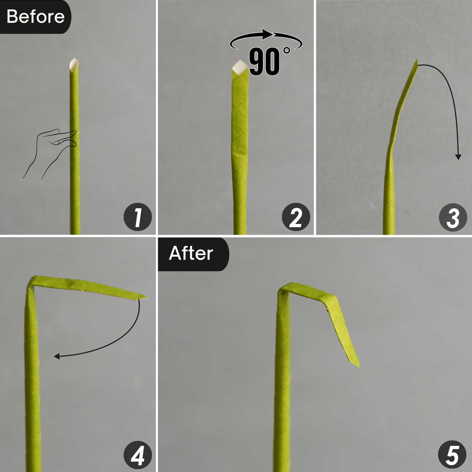 origami sunflower stem | origamiok