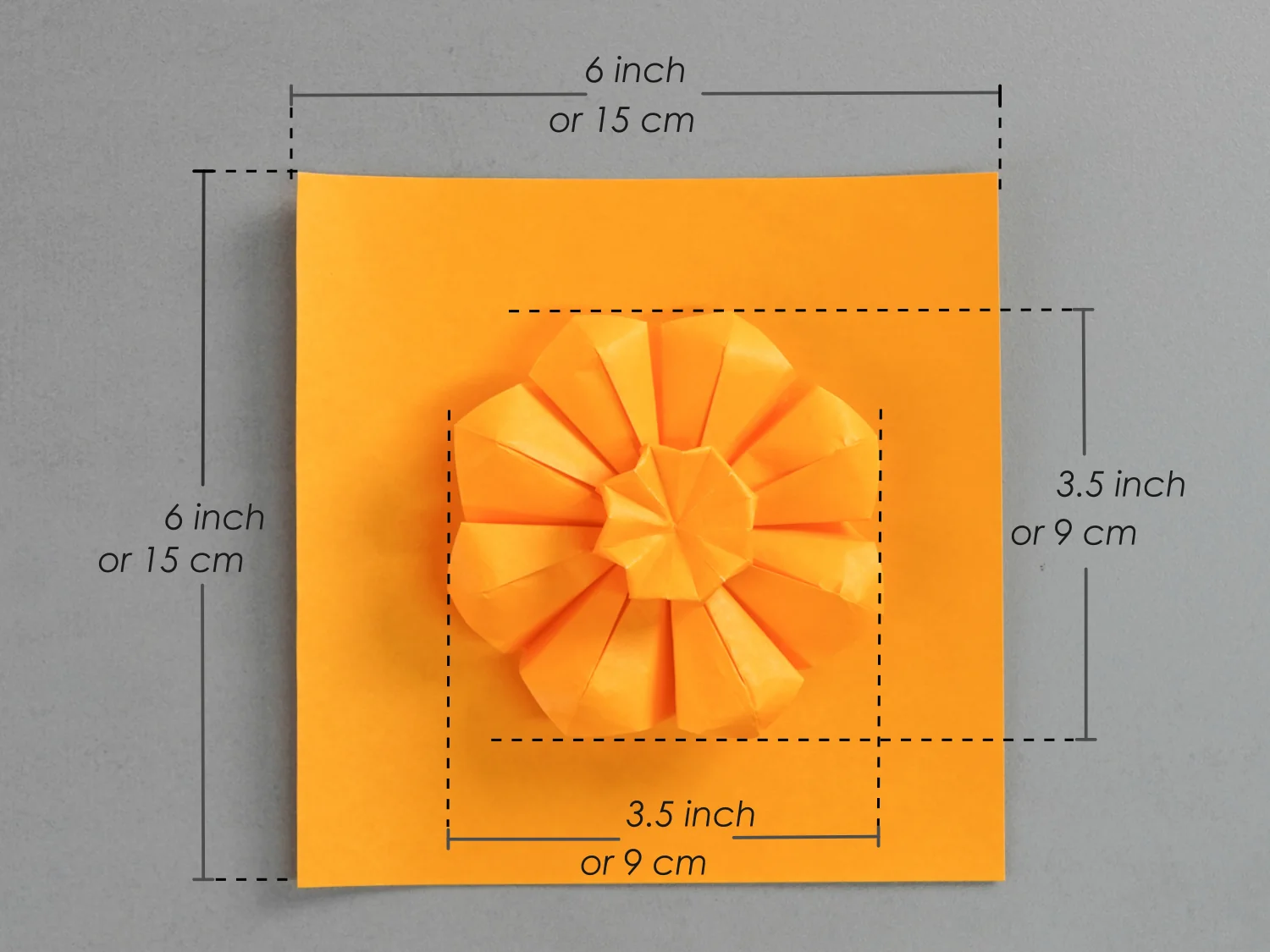 origami sunflower | origamiok