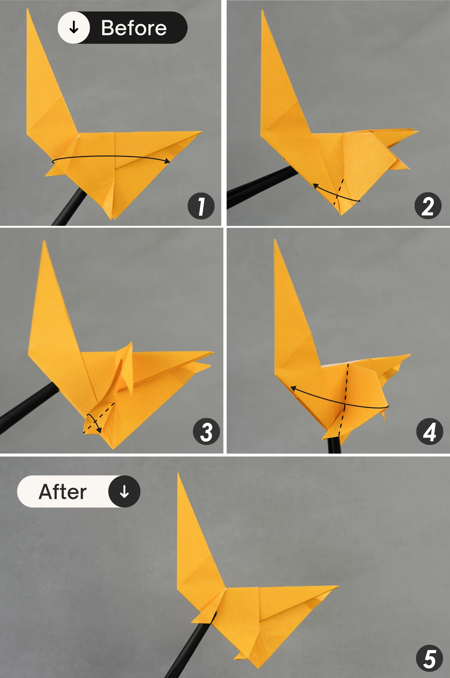 origami t-rex | origamiok