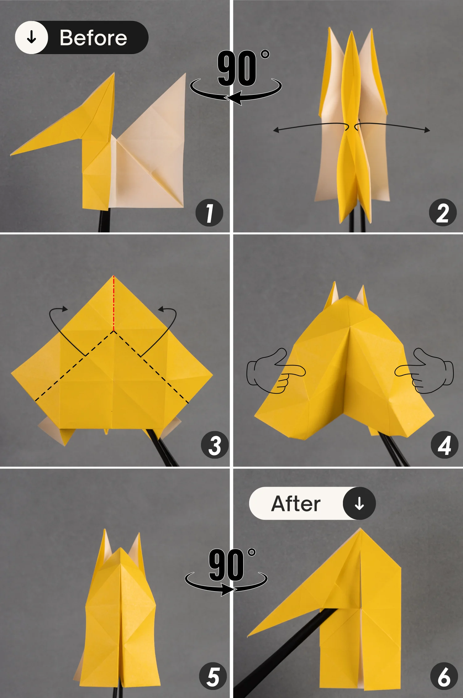 origami unicorn | origamiok