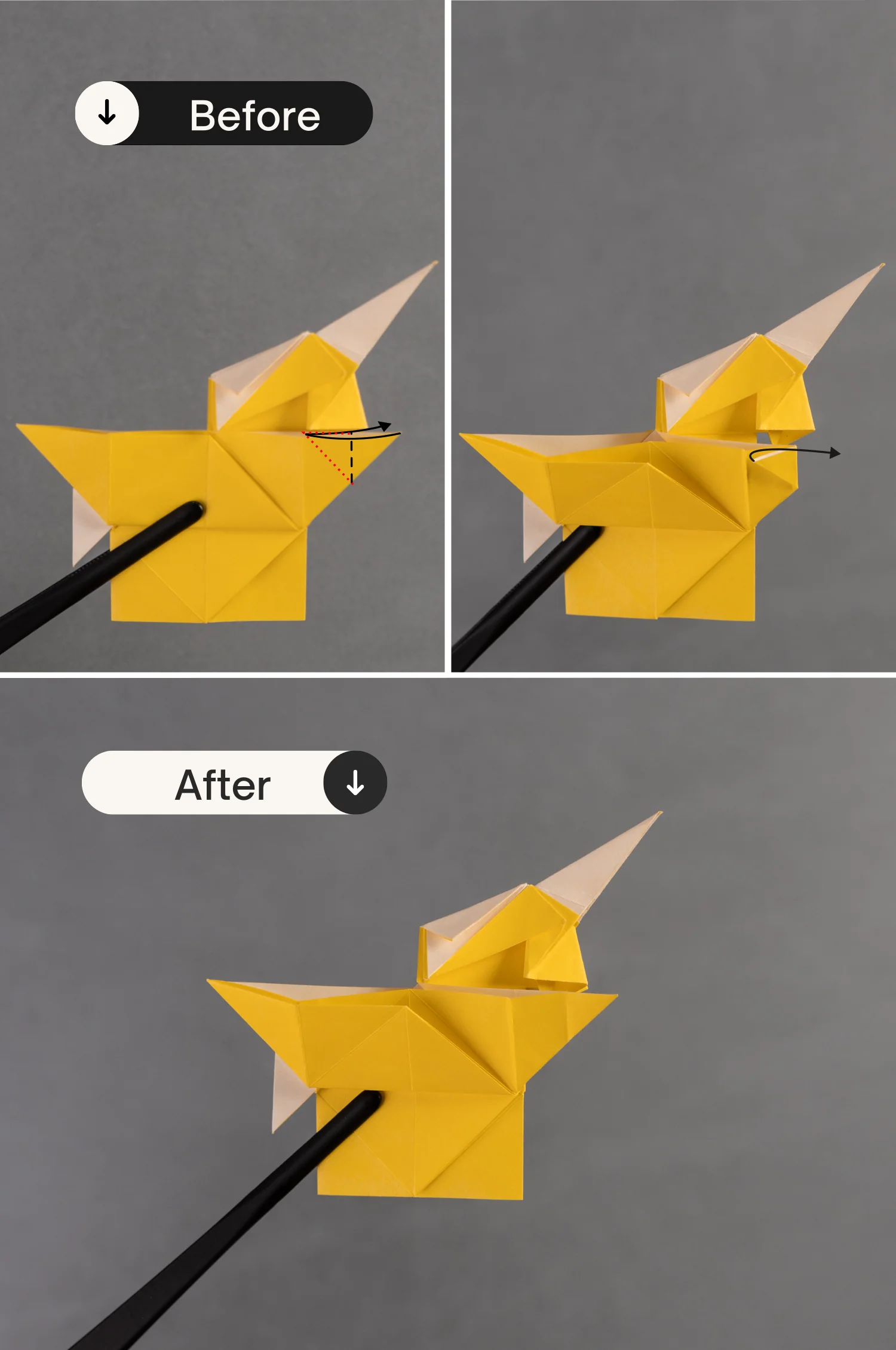 origami unicorn | origamiok