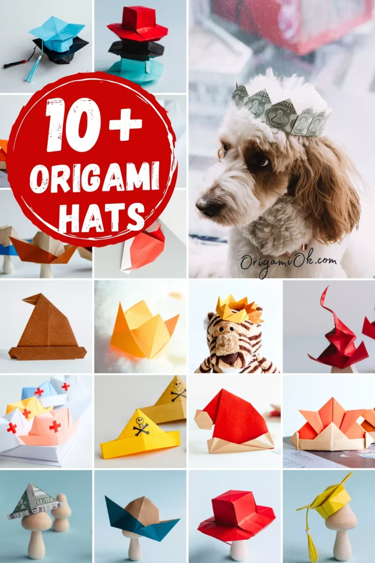 10+ Origami Hat Step-by-Step Instructions 🎩