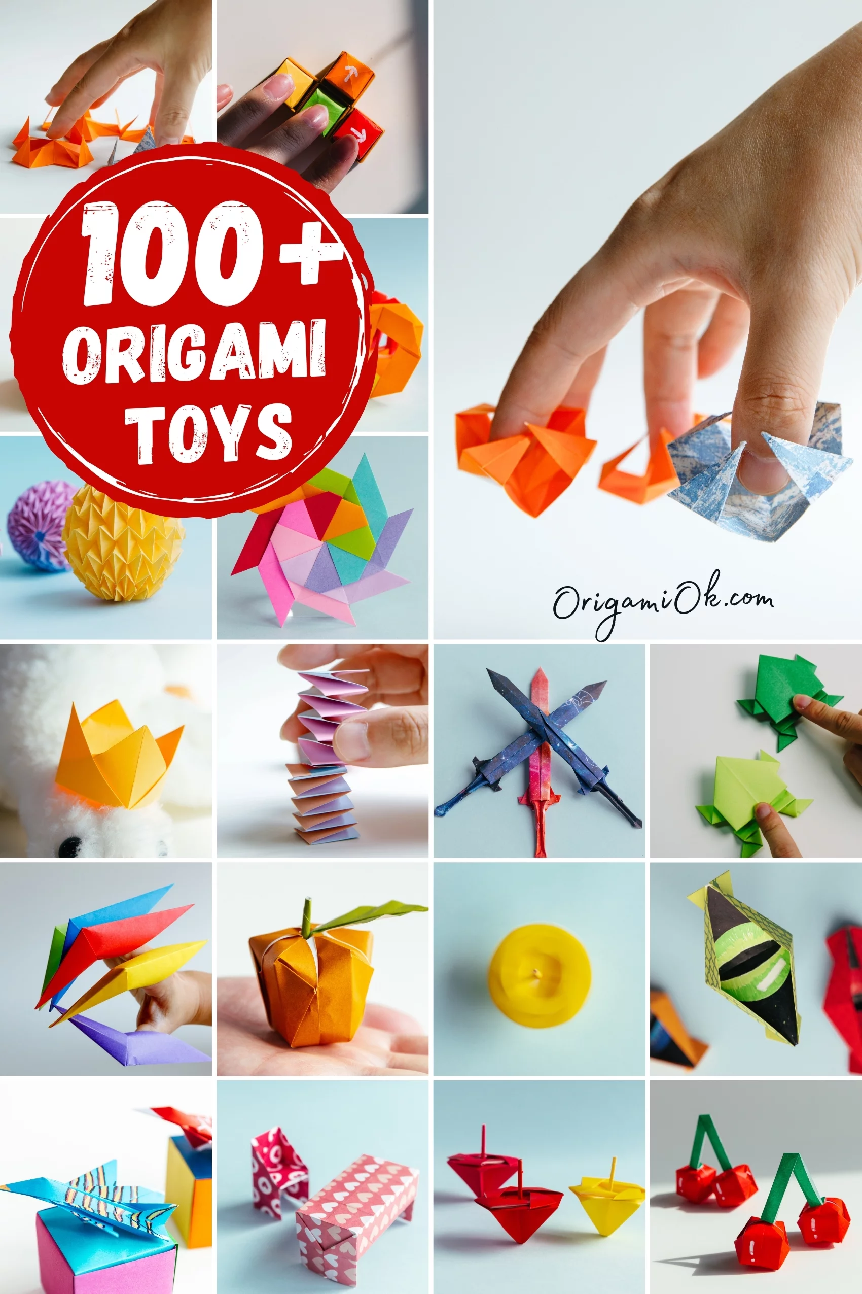 100+ Origami Toys Step-by-Step Instructions