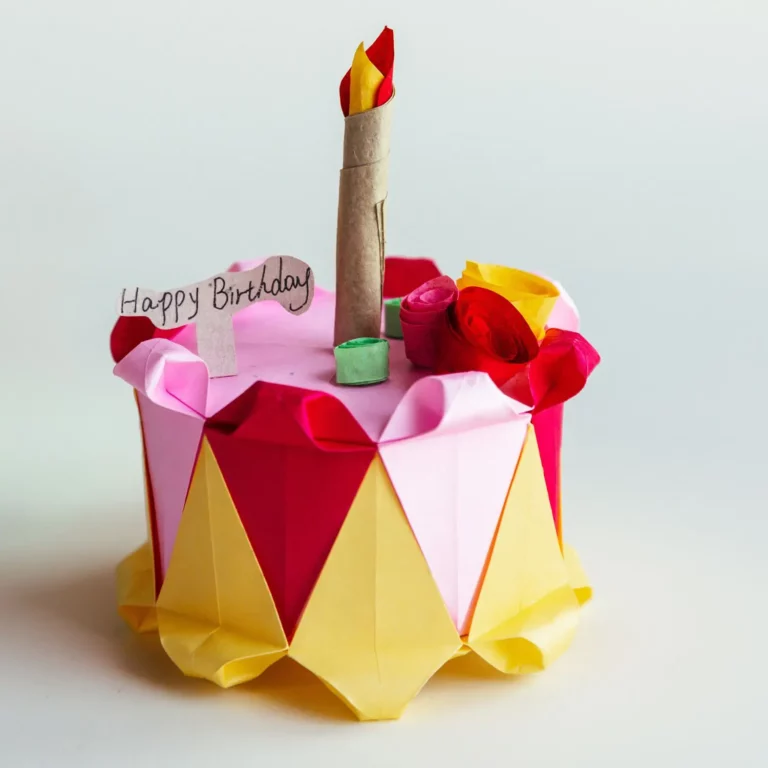 origami cake | origamiok