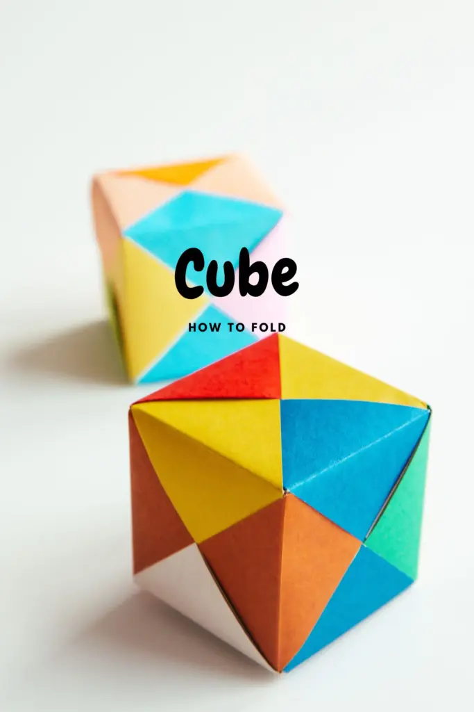 origami basic cube | origamiok