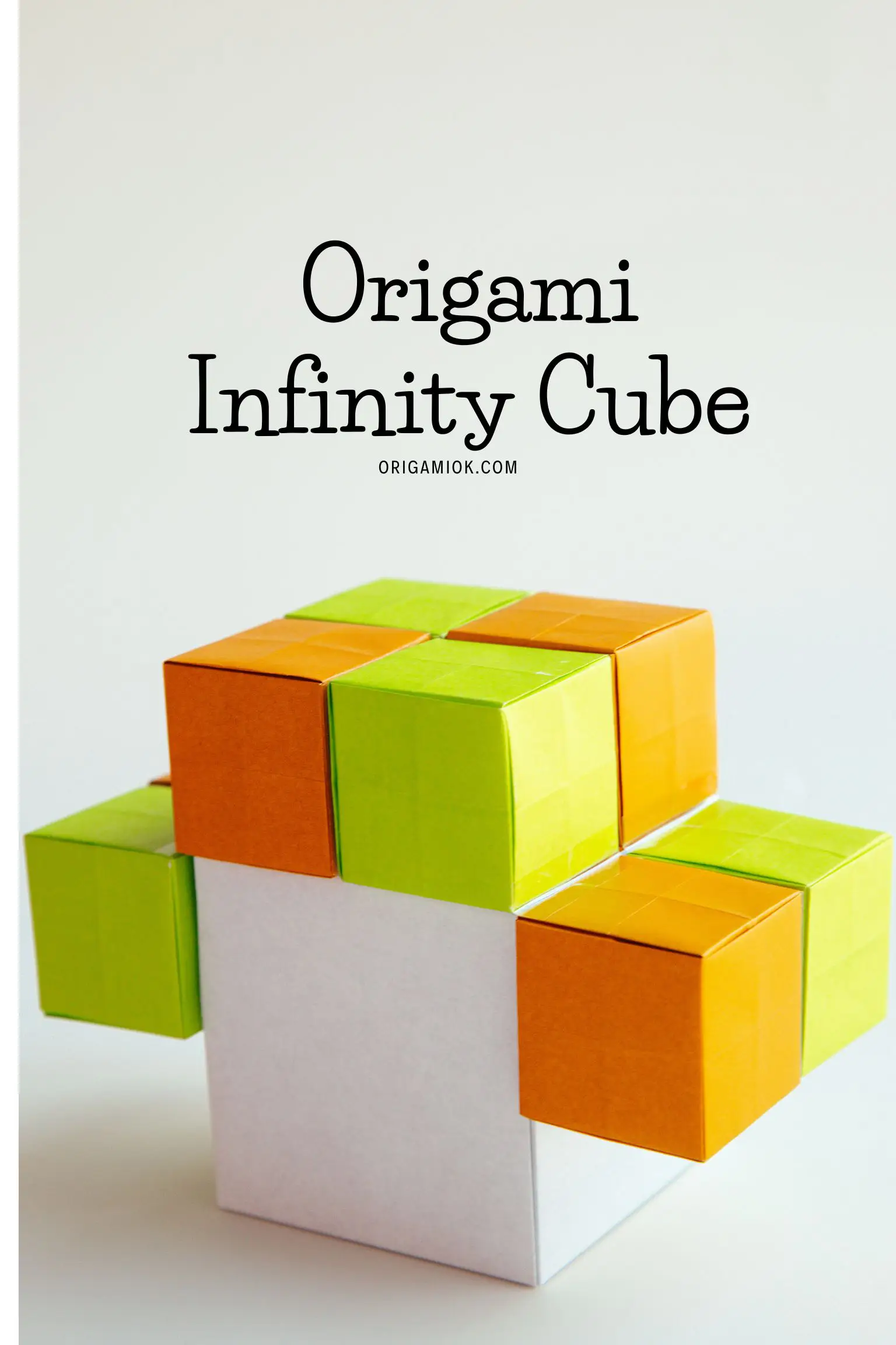 origami infinity cube | origamiok