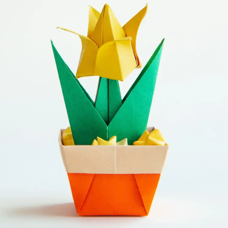 origami tulip | origamiok