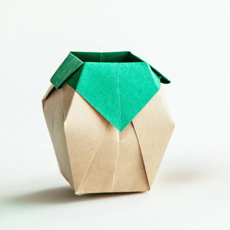 origami vase | origamiok