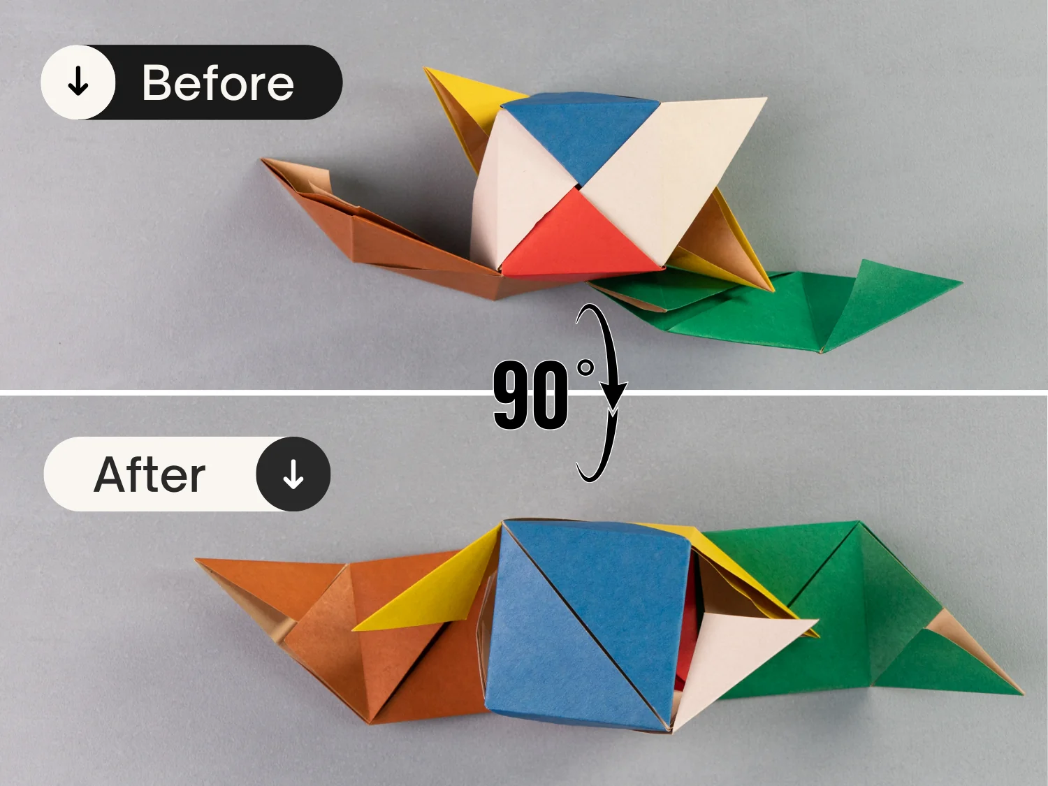 origami cube | origamiok