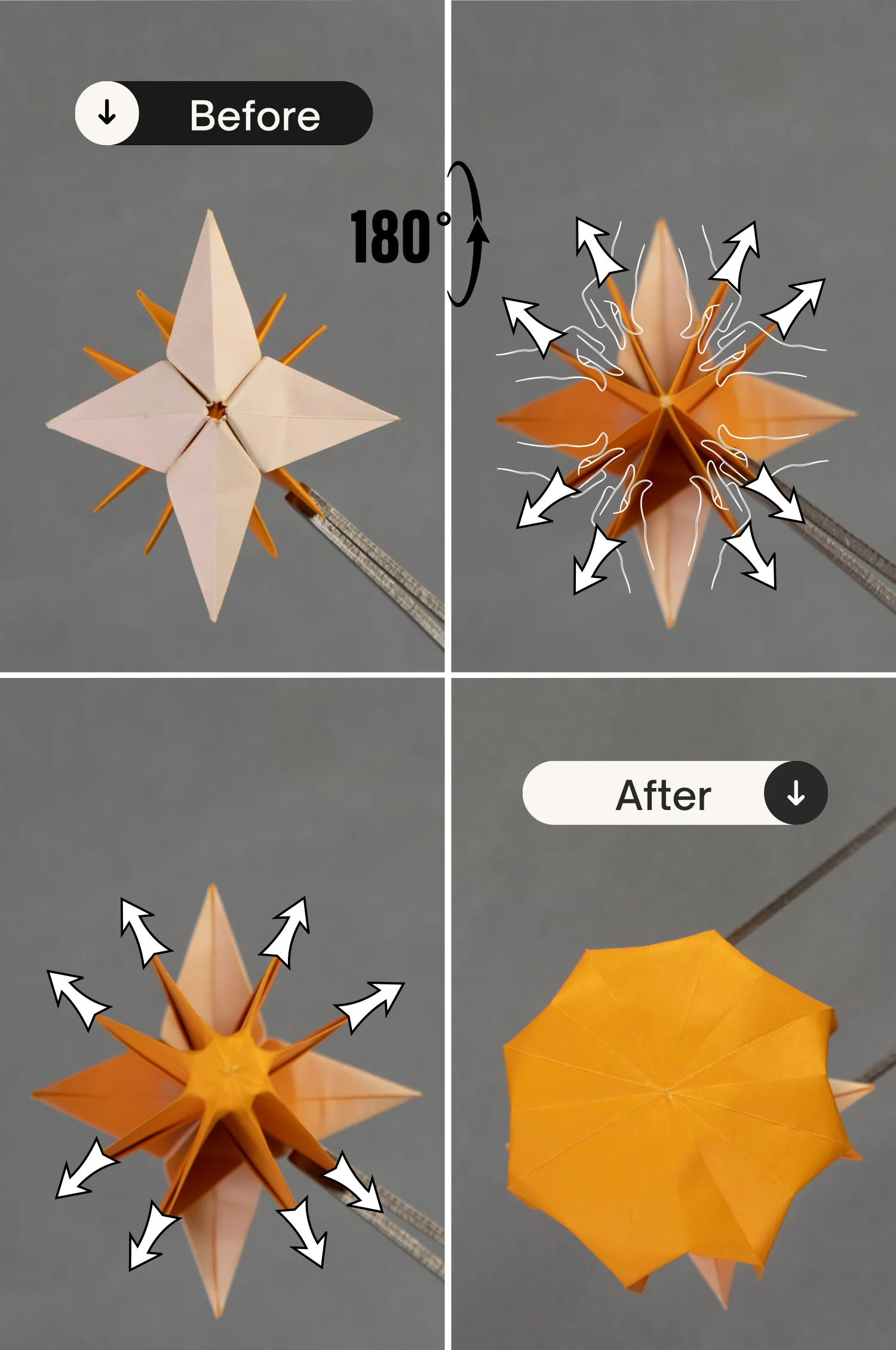 origami pumpkin | origamiok