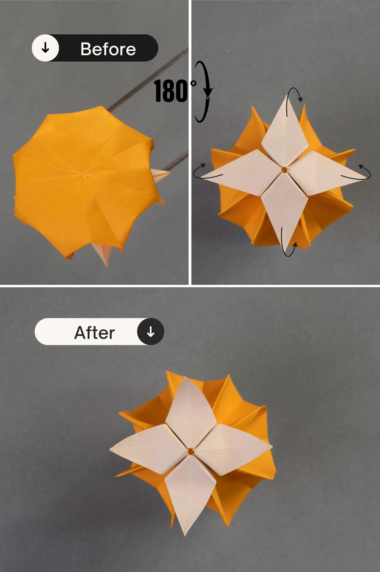 origami pumpkin | origamiok