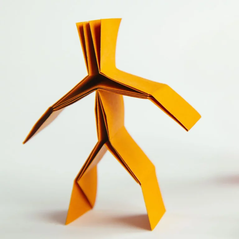 origami human | origamiok