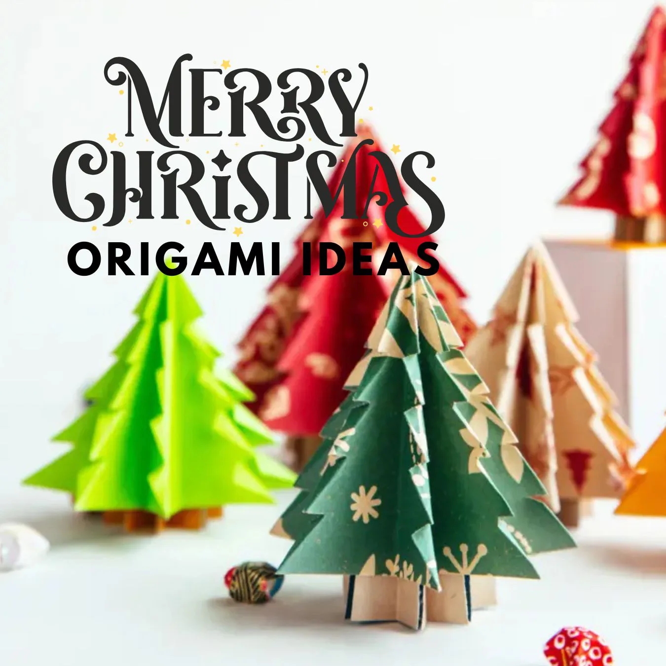 Christmas Origami Instructions Christmas Ornaments Decorations