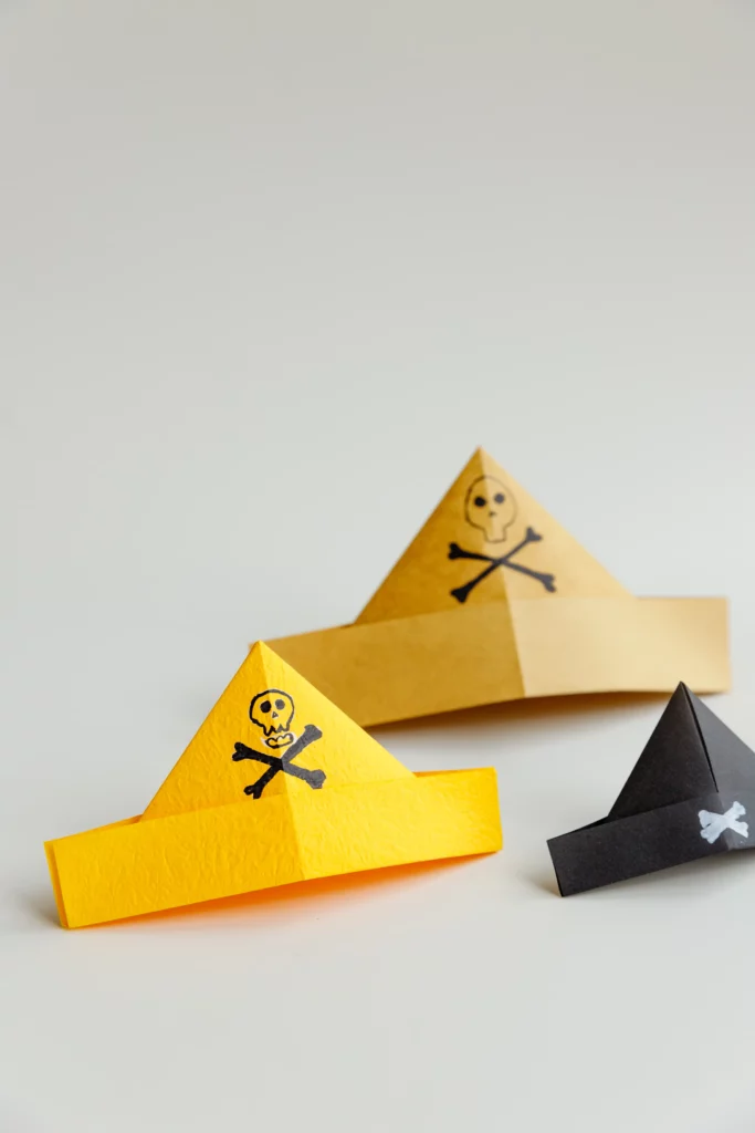 origami pirate hat | origamiok