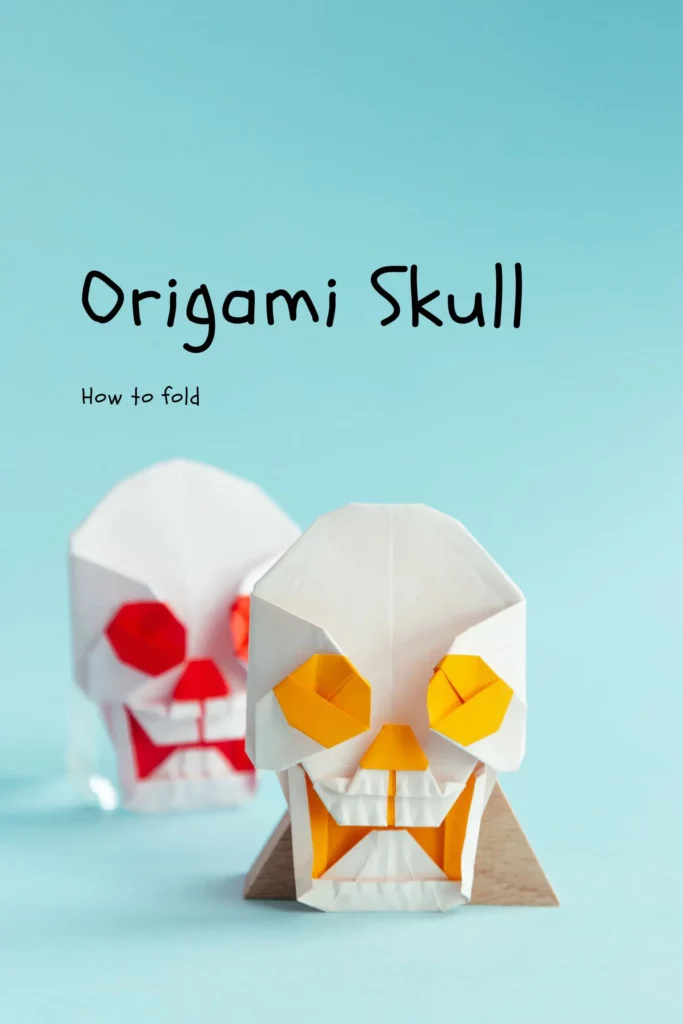 origami skull | origamiok