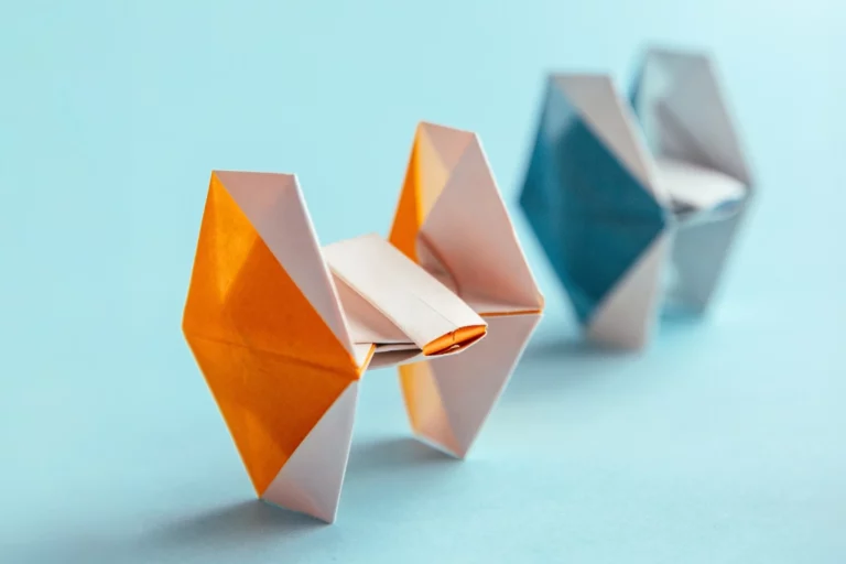 How to Fold an Origami Star Wars TIE Fighter