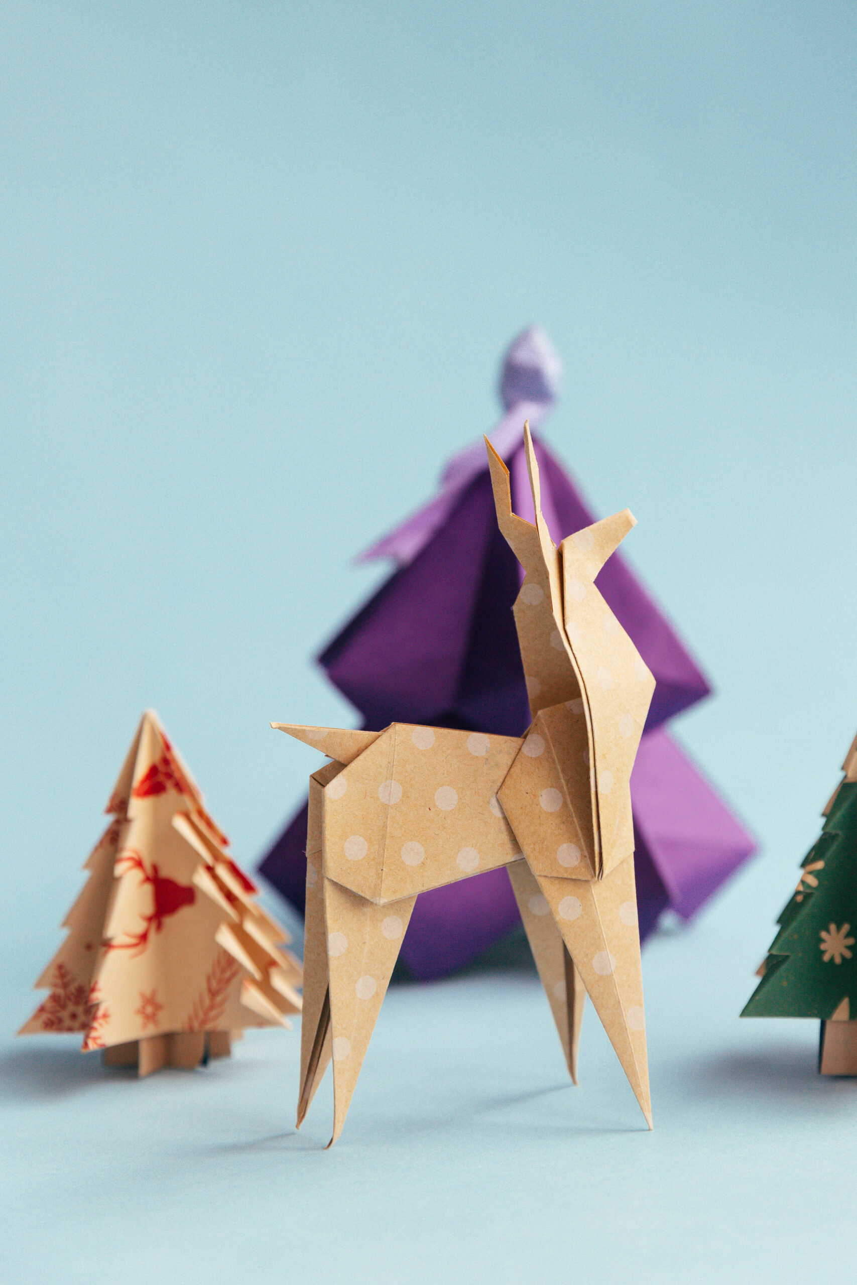 origami deer | origamiok