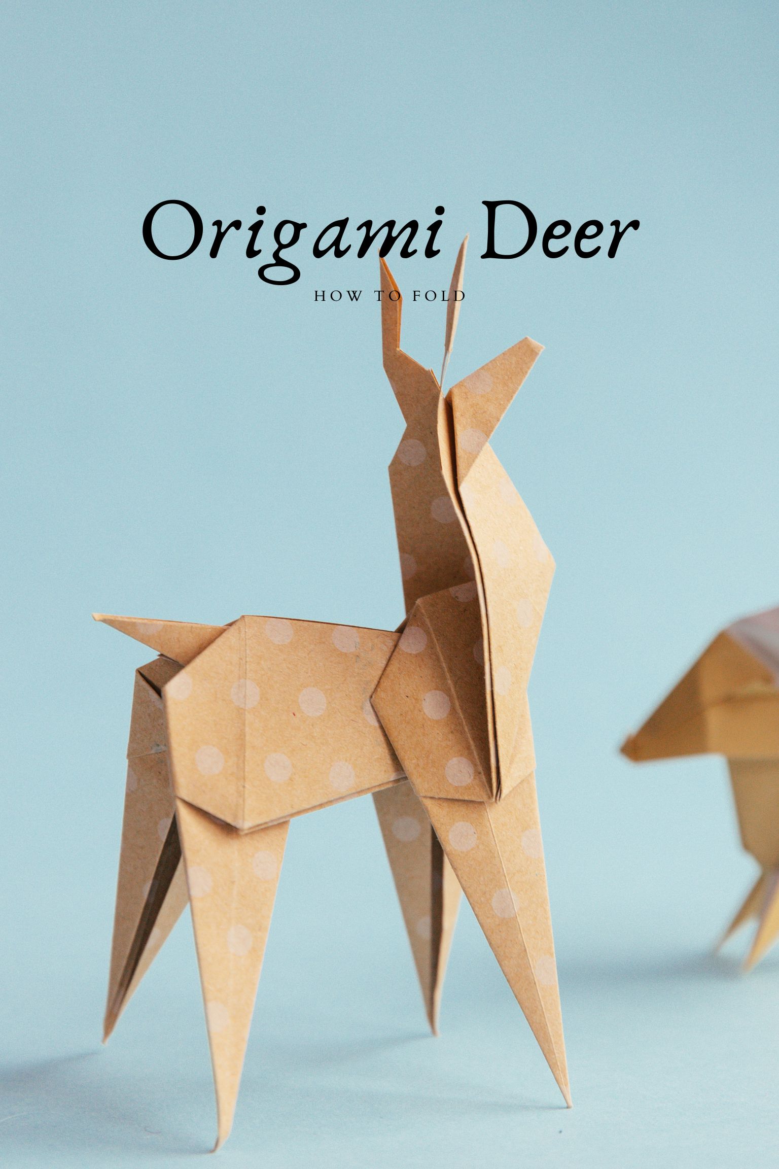 origami deer | origamiok