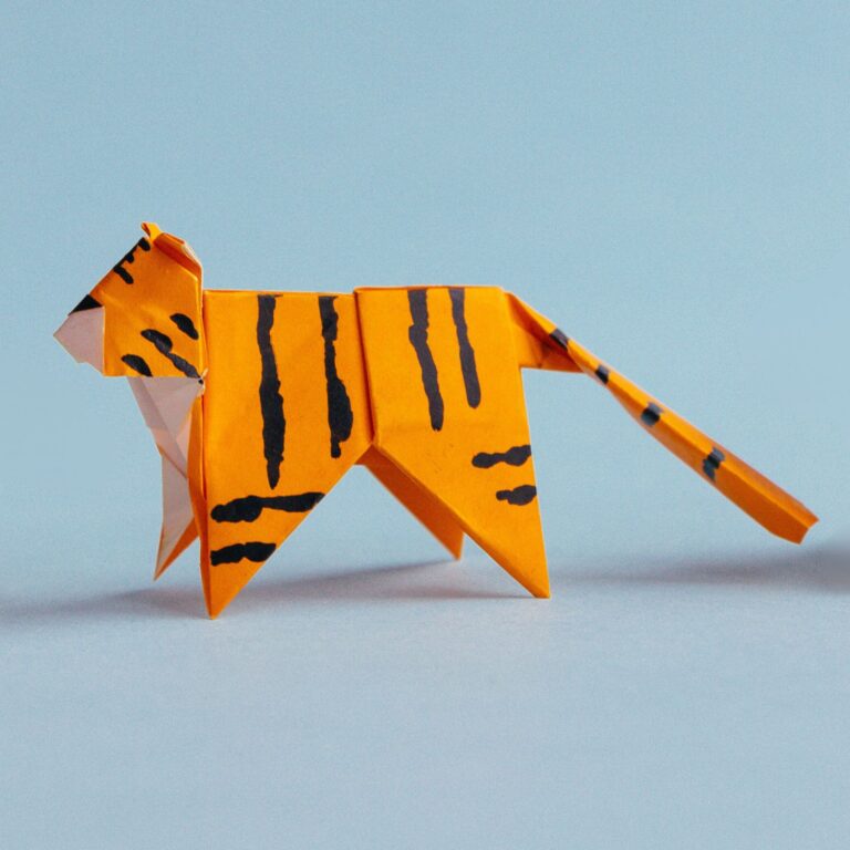 origami tiger | origamiok