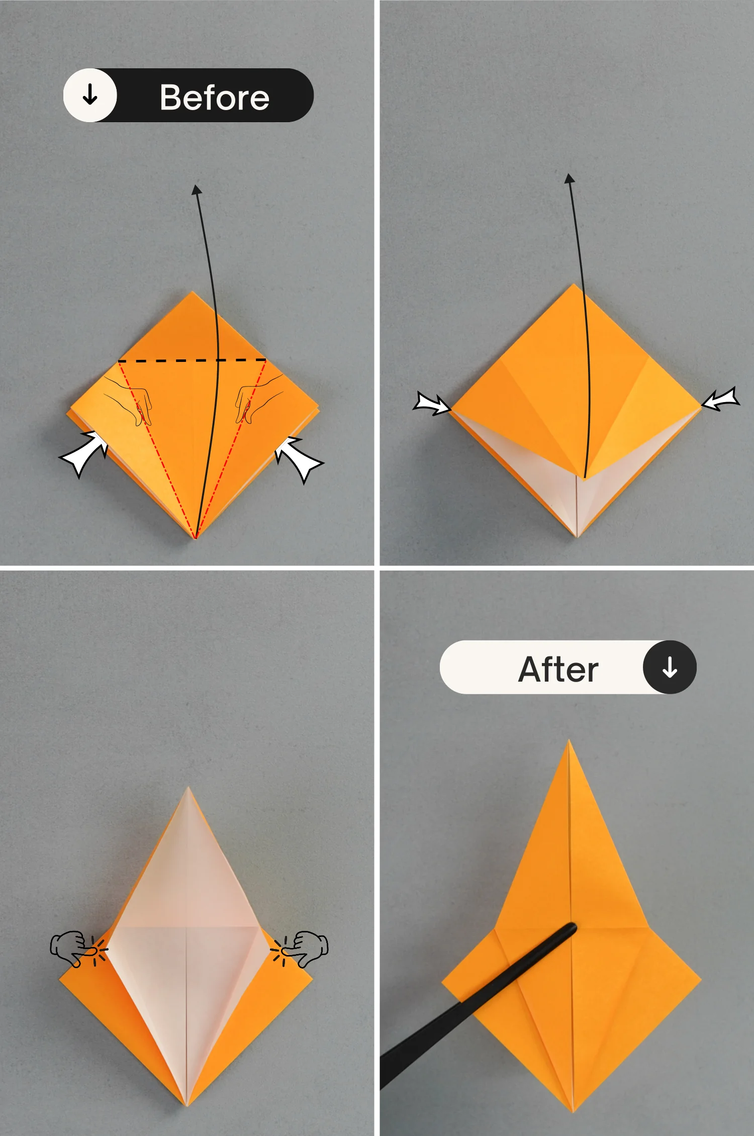 origami deer | origamiok