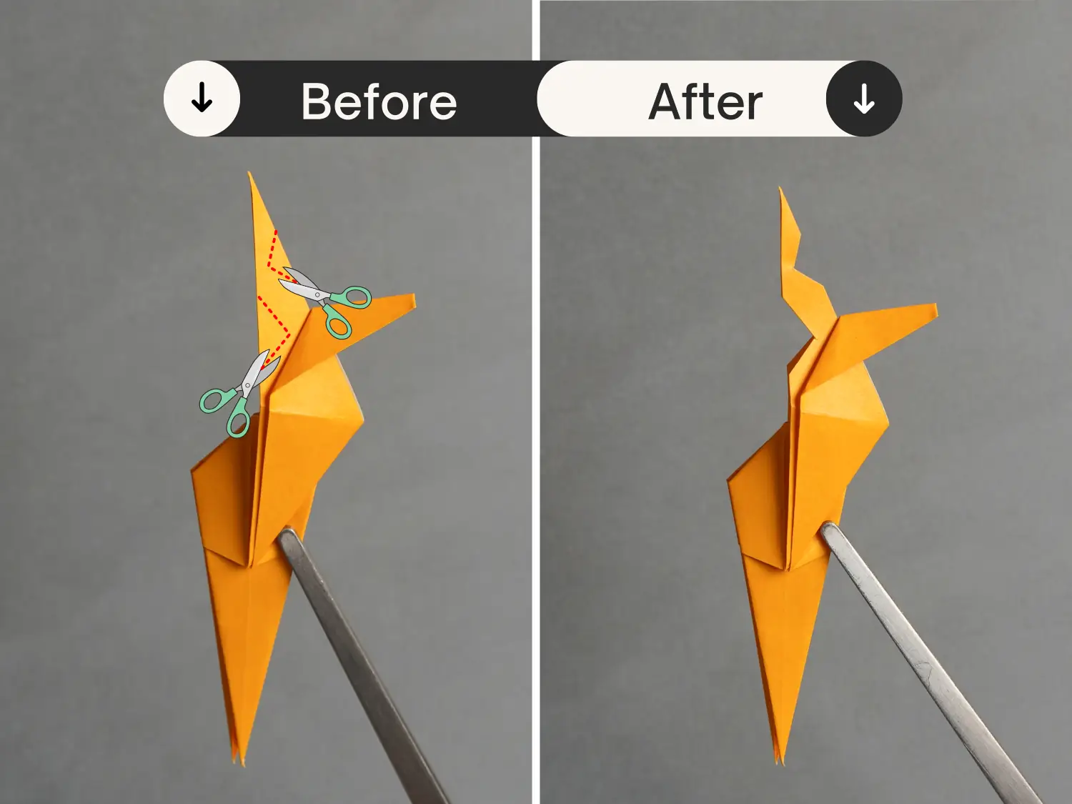 origami deer | origamiok