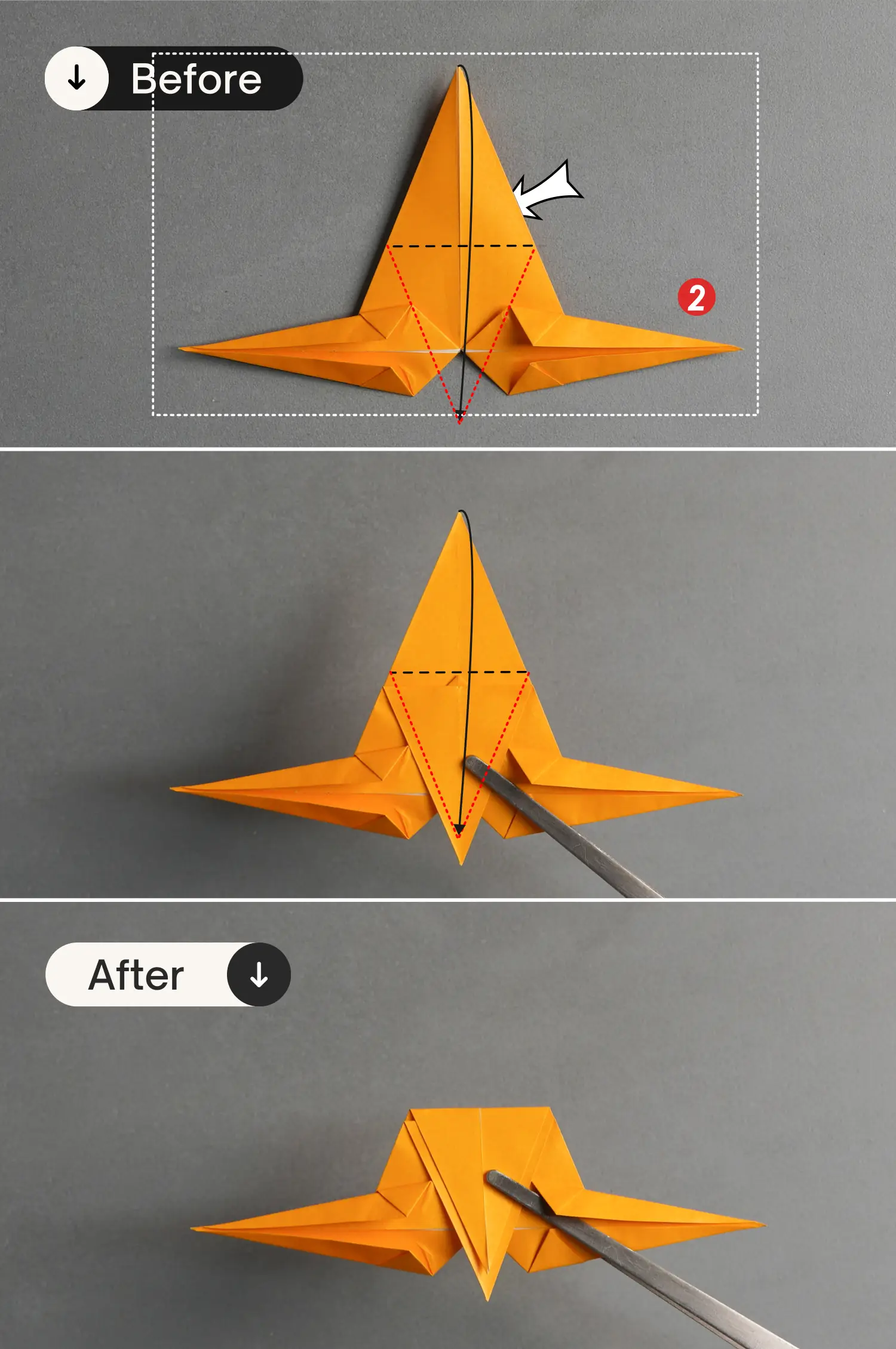 origami deer | origamiok