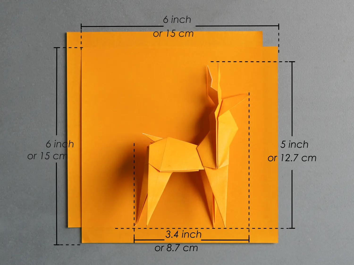 origami deer | origamiok