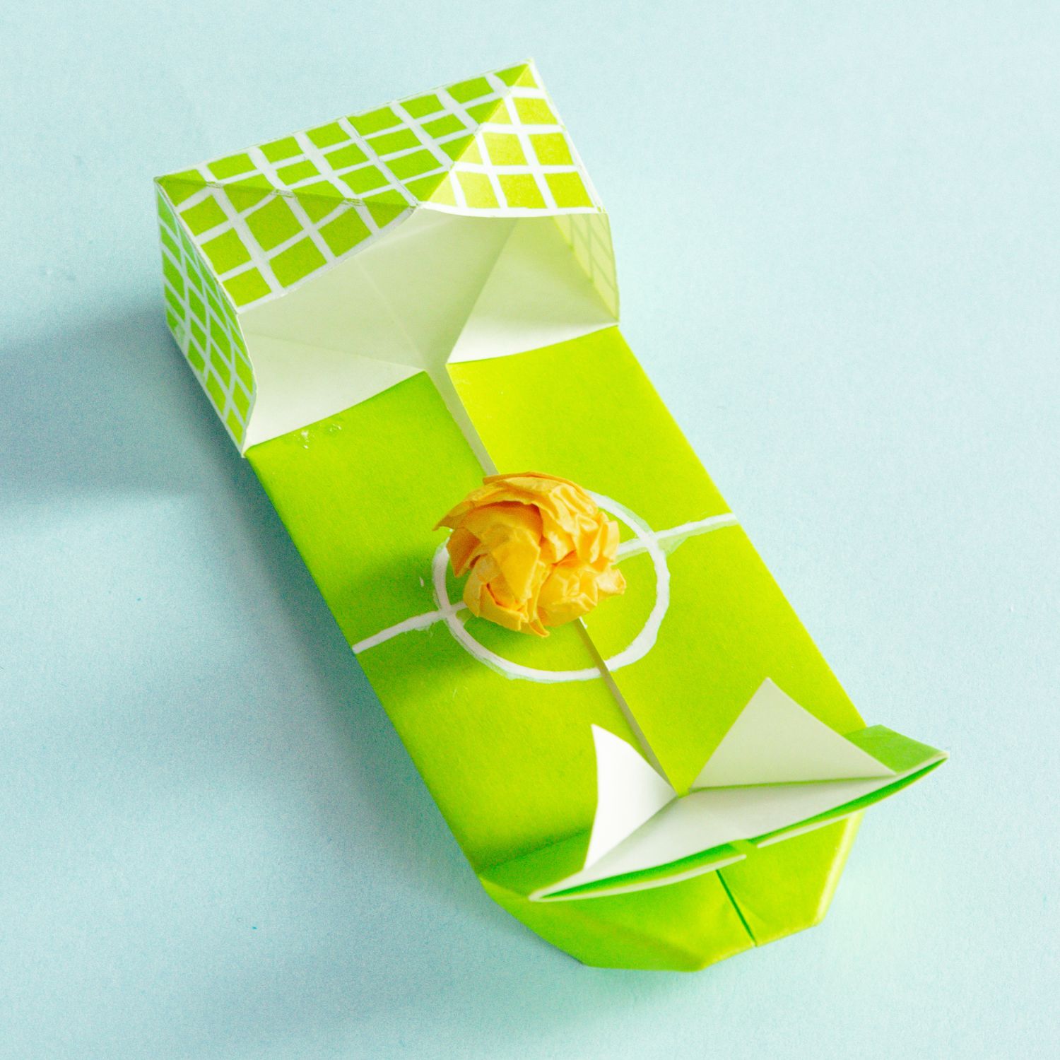 Origami football | origamiok