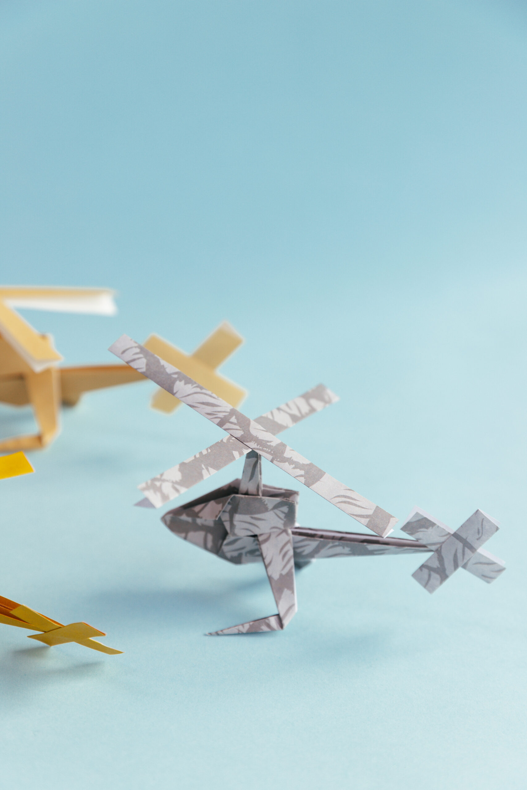 Origami helicopter | origamiok