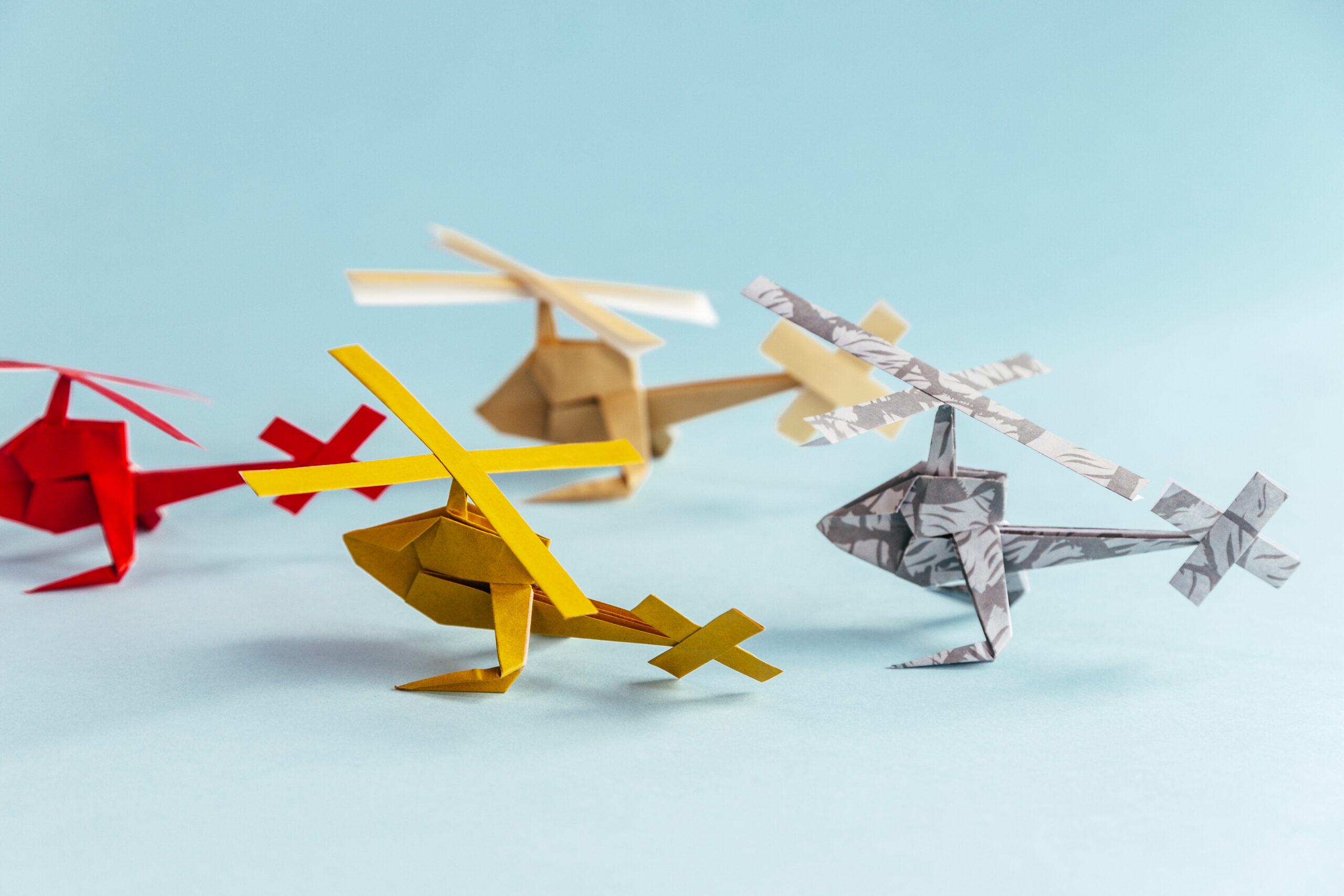 Origami helicopter | origamiok