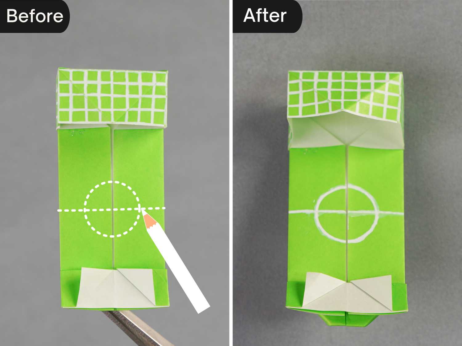 Origami football | origamiok