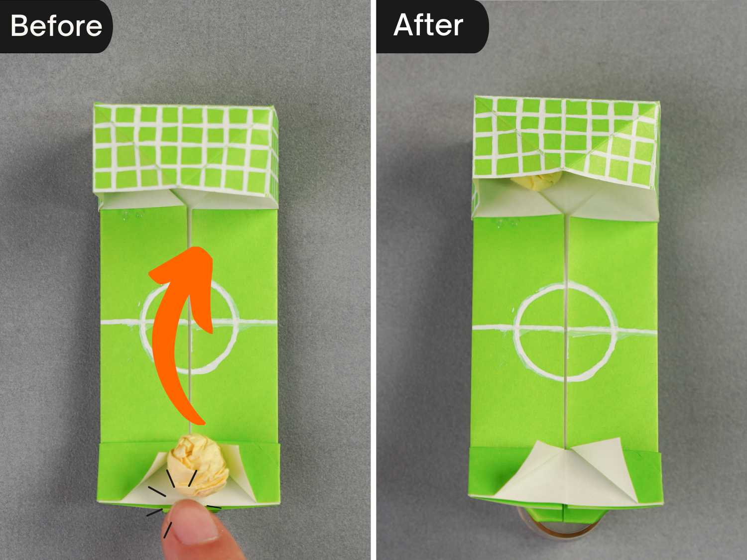 Origami football | origamiok