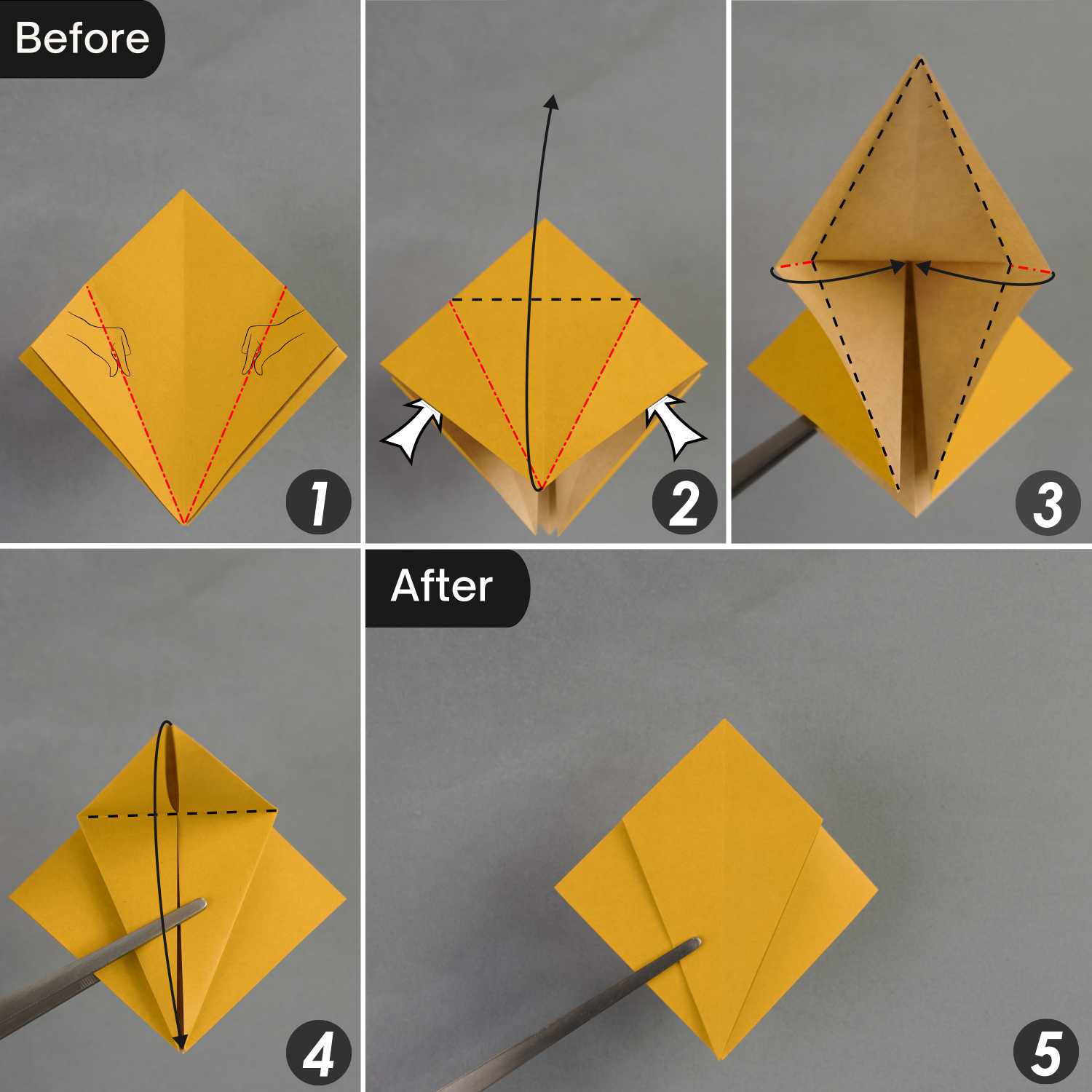Origami helicopter | origamiok