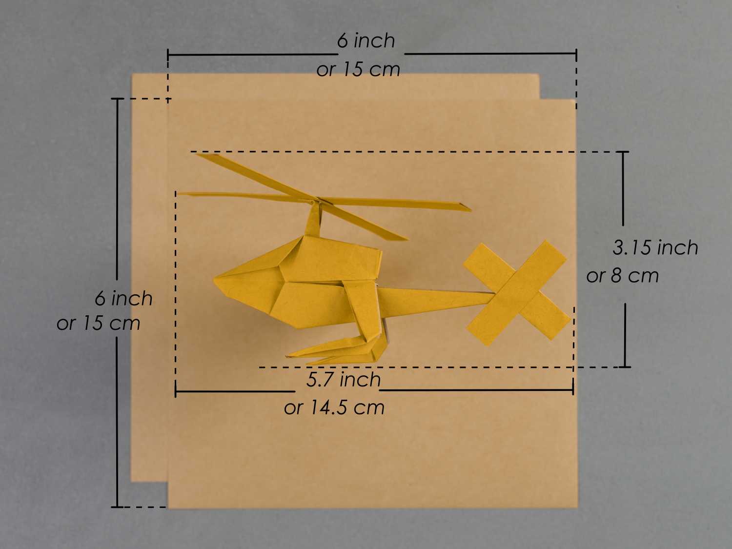 Origami helicopter | origamiok