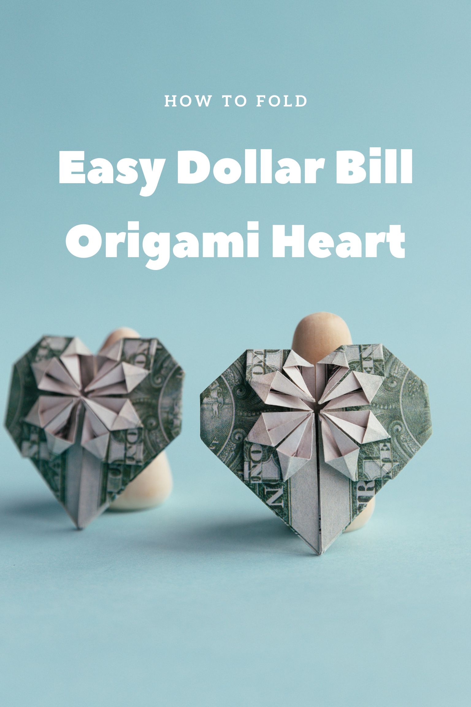 dollar bill origami heart | origamiok