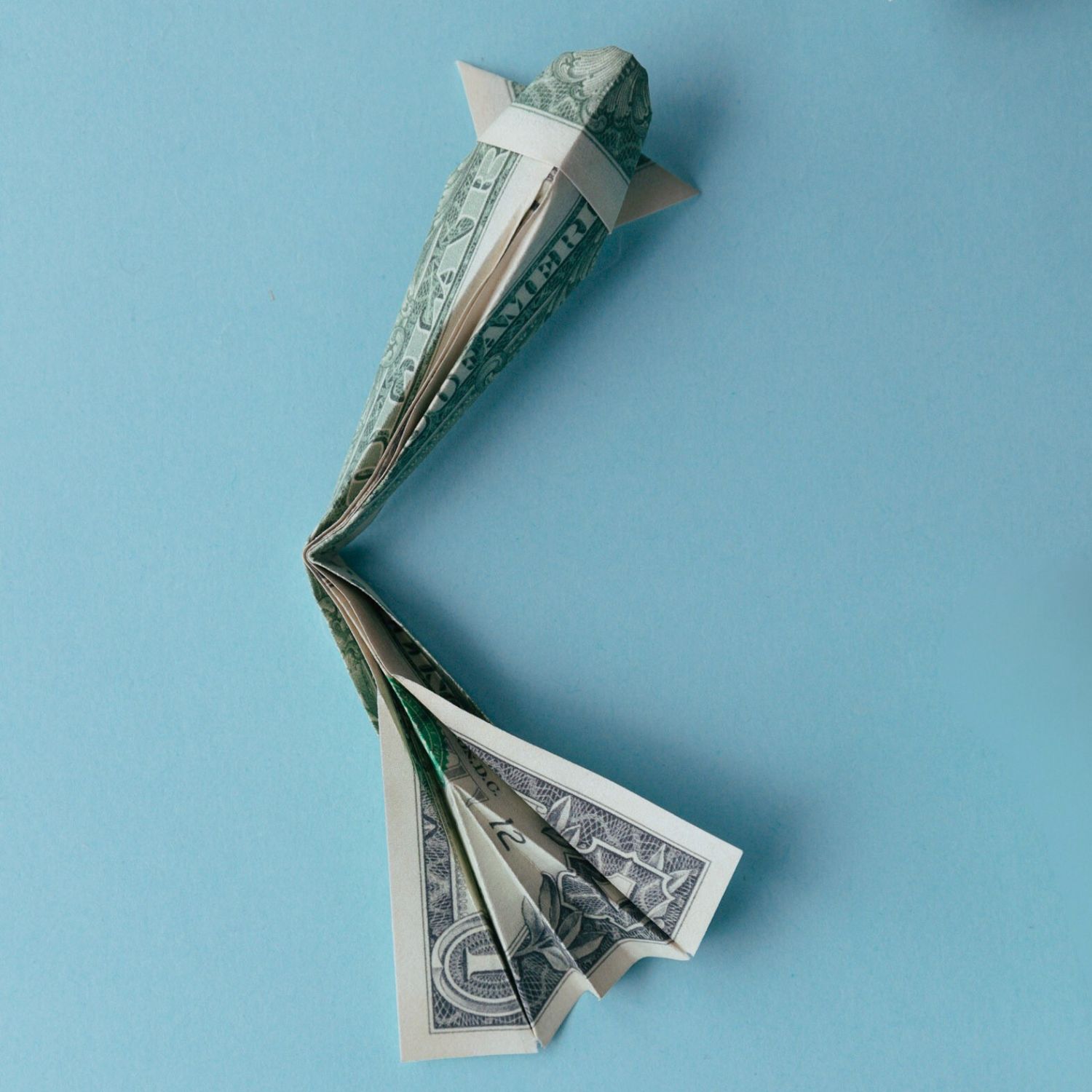 dollar bill origami fish | origamiok