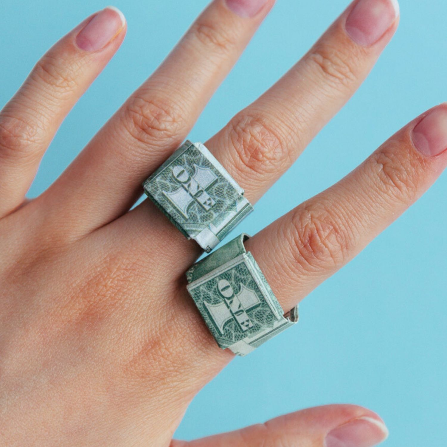 dollar bill origami ring | origamiok