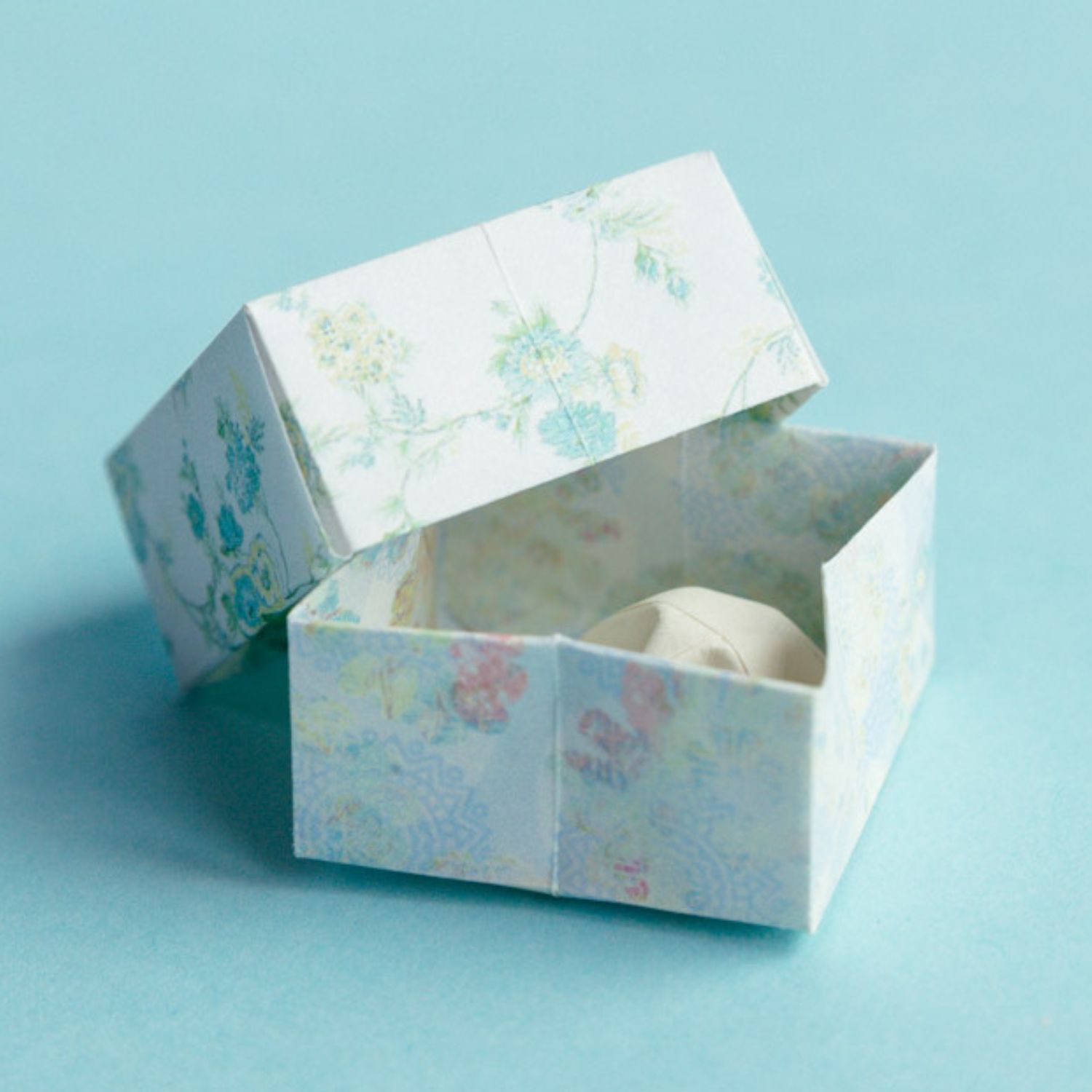 sticky note origami box | origamiok
