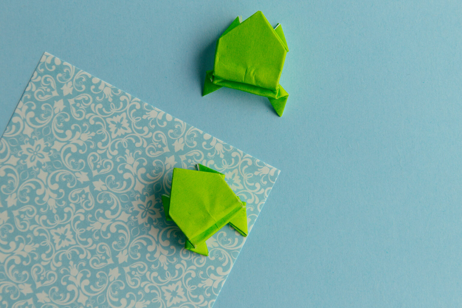 Beginner Step By Step Easy Sticky Note Origami Easy Sticky Note Origami Frog - Origami OK