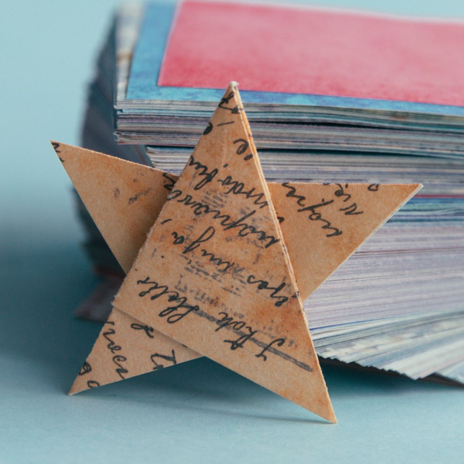 sticky note origami star | origamiok