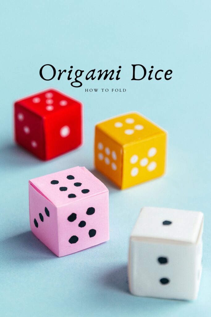 Origami dice | origamiok