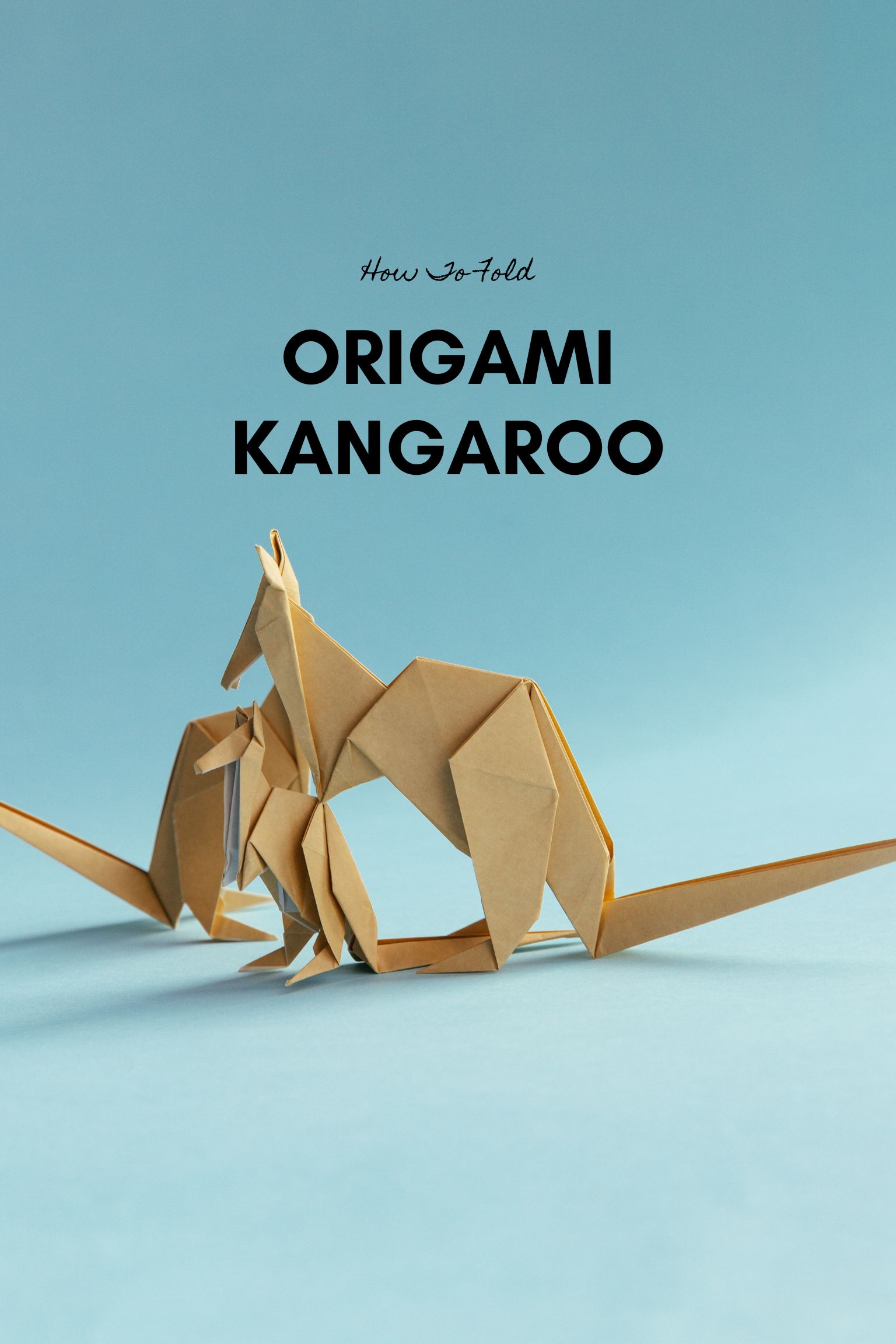 Origami kangaroo | origamiok