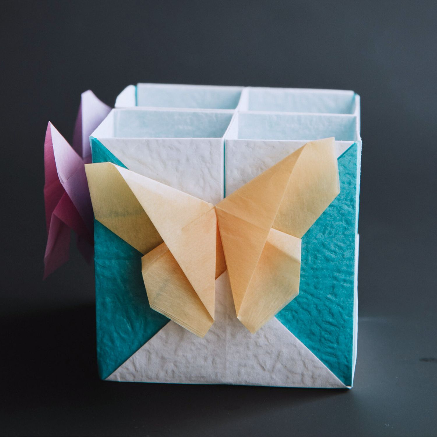 Origami pencil holder | origamiok