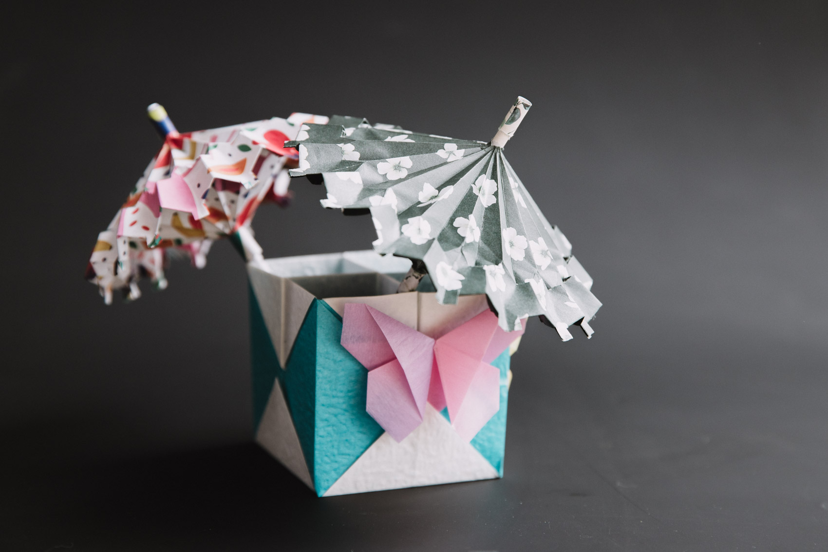 Origami pencil holder | origamiok