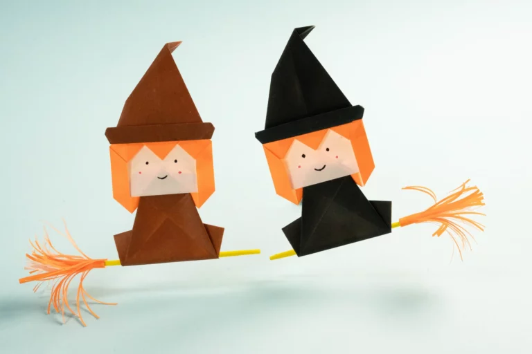 How to Fold an Origami Witch