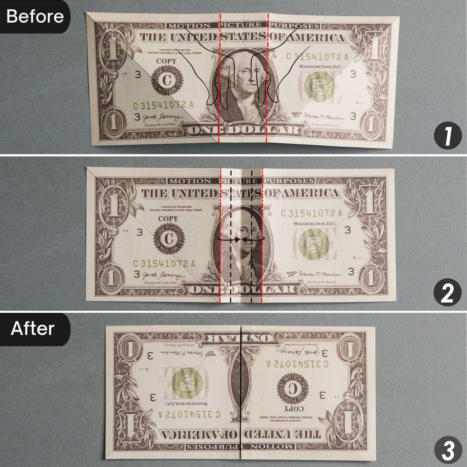 dollar bill origami butterfly | origamiok