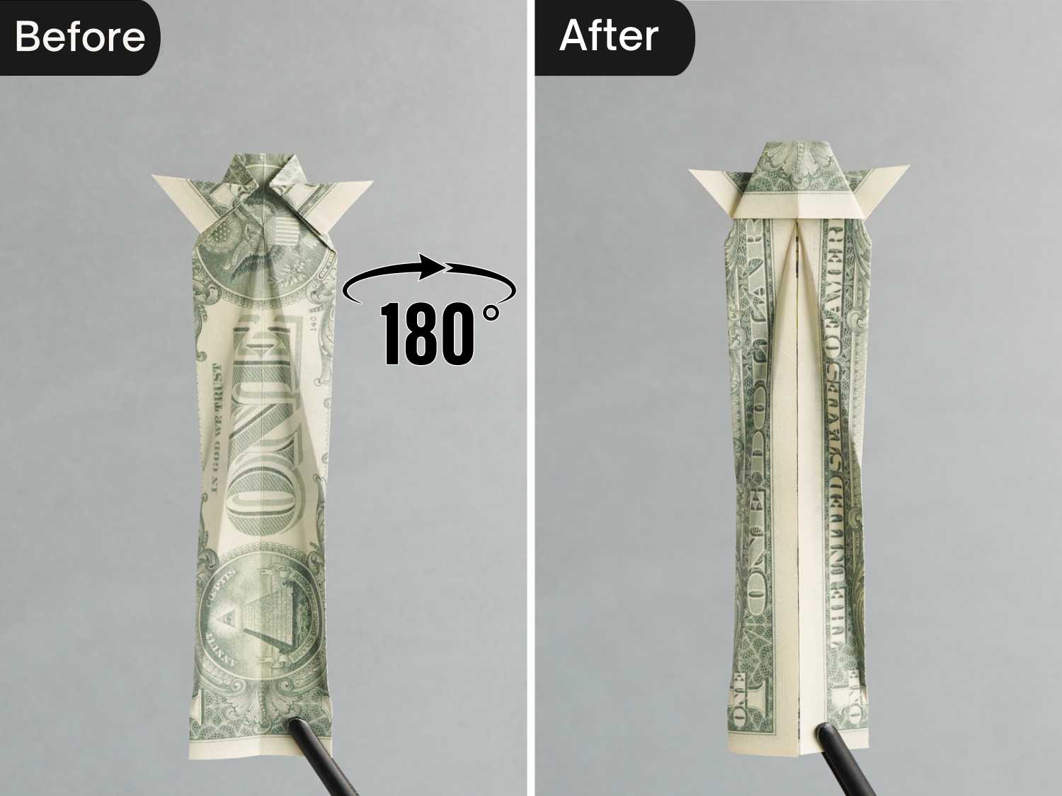dollar bill origami fish | origamiok