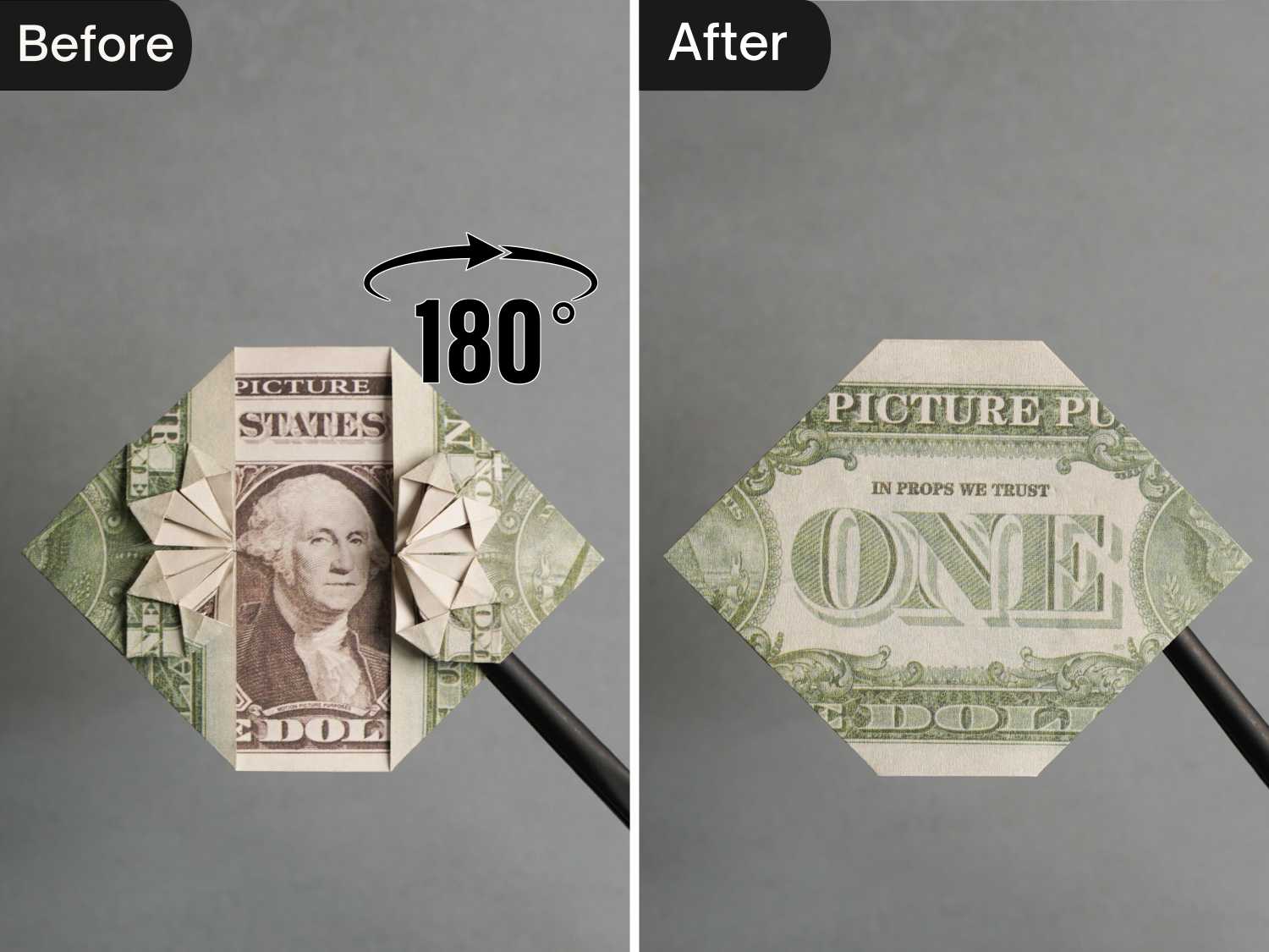 dollar bill origami heart | origamiok