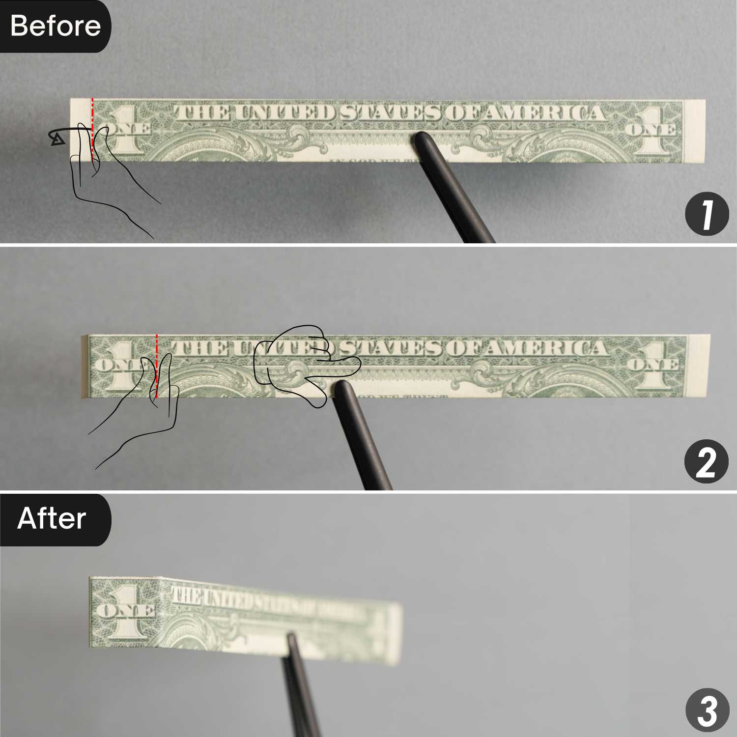 dollar bill origami ring | origamiok